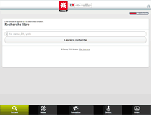 Tablet Screenshot of mobile.onisep.fr